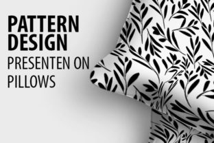 Elevating Modern Design Workflows with Flat Black and White Abstract Floral Assets