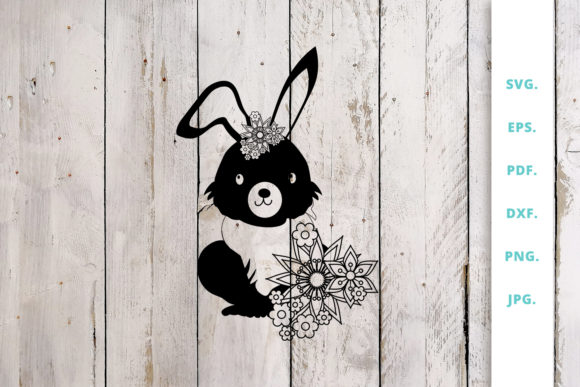 Evaluating Floral Easter Bunny Cut File 1 for Seasonal Crafting Projects