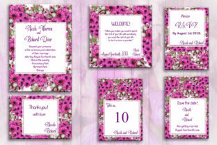 Evaluating the Purple Floral Wedding Cards Invitation Suite for Professional Event Planning