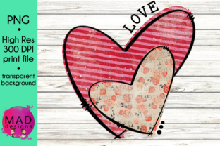 Evaluating Valentine Hearts Pink Stripes and Floral Assets for Design Projects