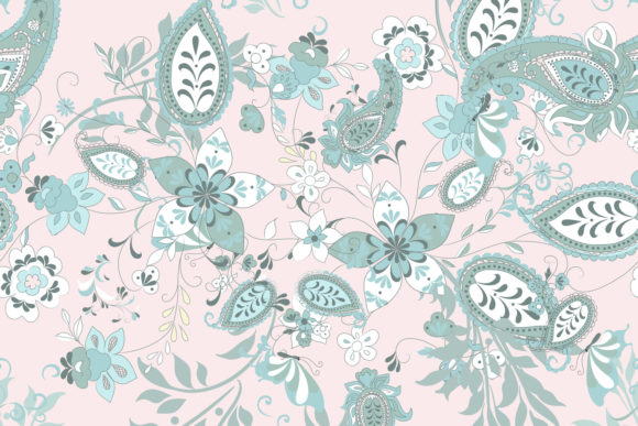Floral Seamless Pattern Ethnic Ornament: Elevating Design with Vector Art