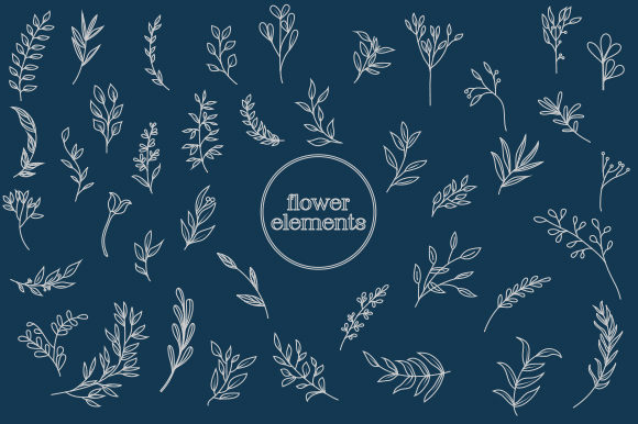 Hand-Drawn Floral Vintage: A Practical Design Asset