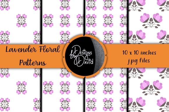 The Timeless Appeal of Lavender Floral Patterns: A Guide to Using Digital Design Assets